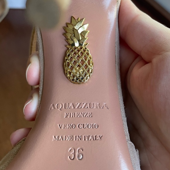 Aquazzura Parisienne Pump 105 Powder Pink - Picture 4 of 4